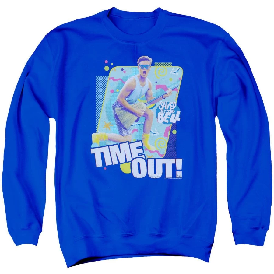 MeTV Custom Classics Saved By The Bell - Time Out Unisex Retro TV Show Merchandise