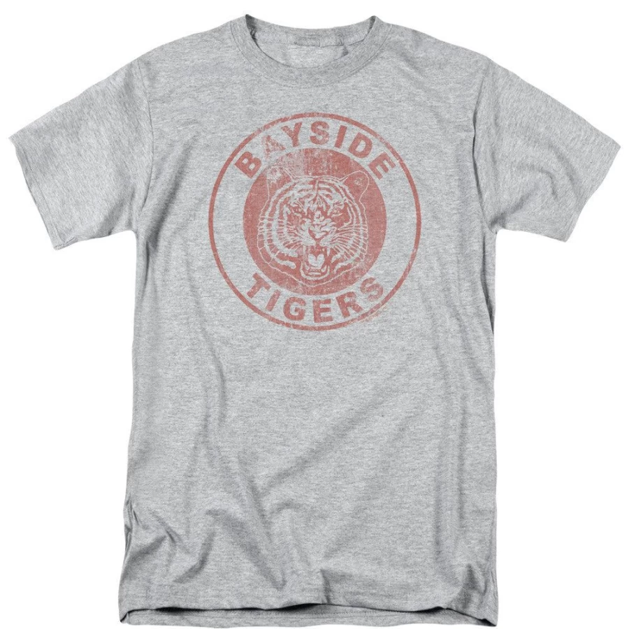MeTV Custom Classics Saved By The Bell - Bayside Tigers Unisex Vintage TV Show Merchandise