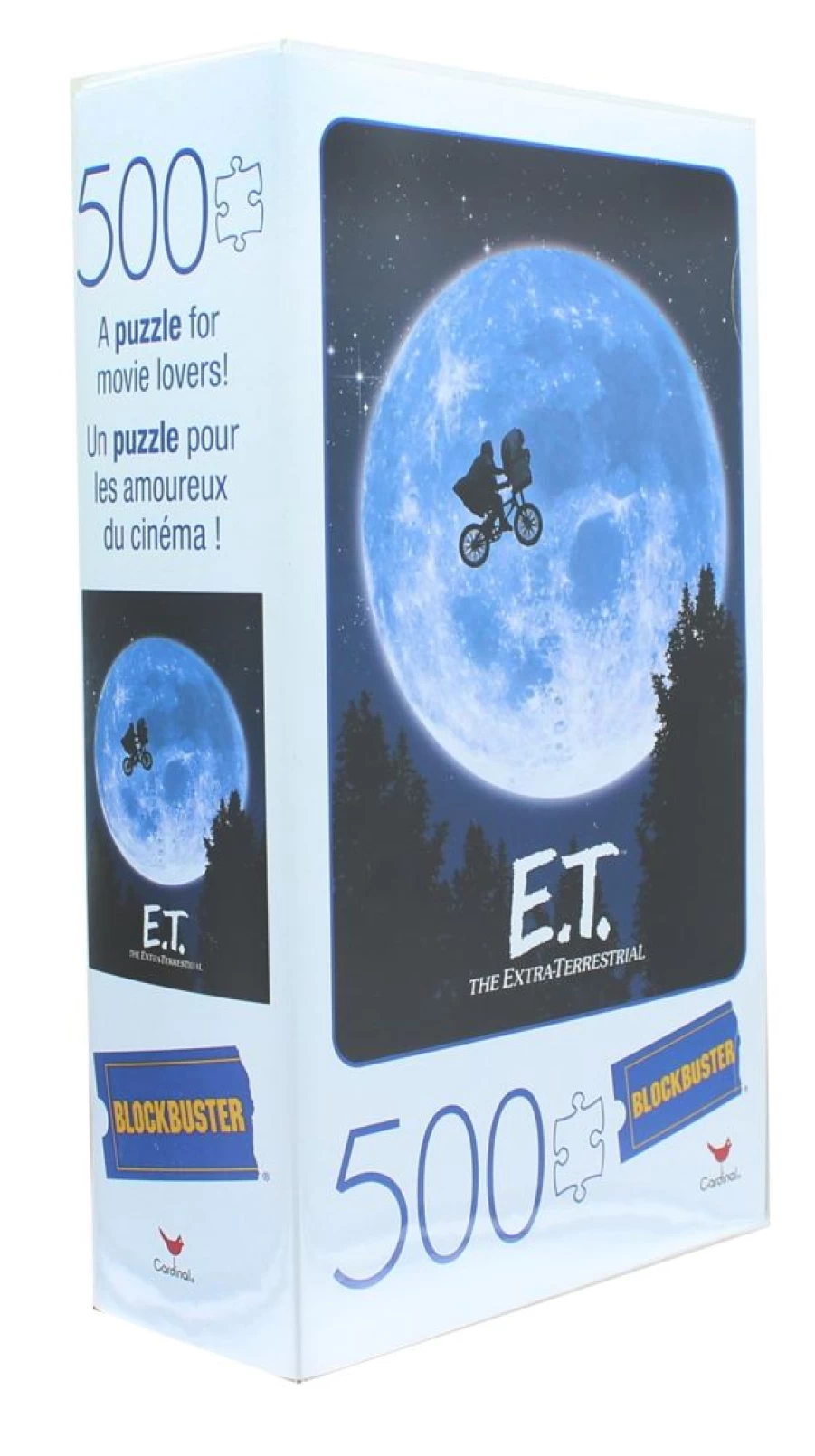 E.T. The Extra Terrestrial 500-Piece Jigsaw Puzzle in Vintage VHS Case by Toynk – Collectible Movie-Themed Puzzle for Adults & Kids