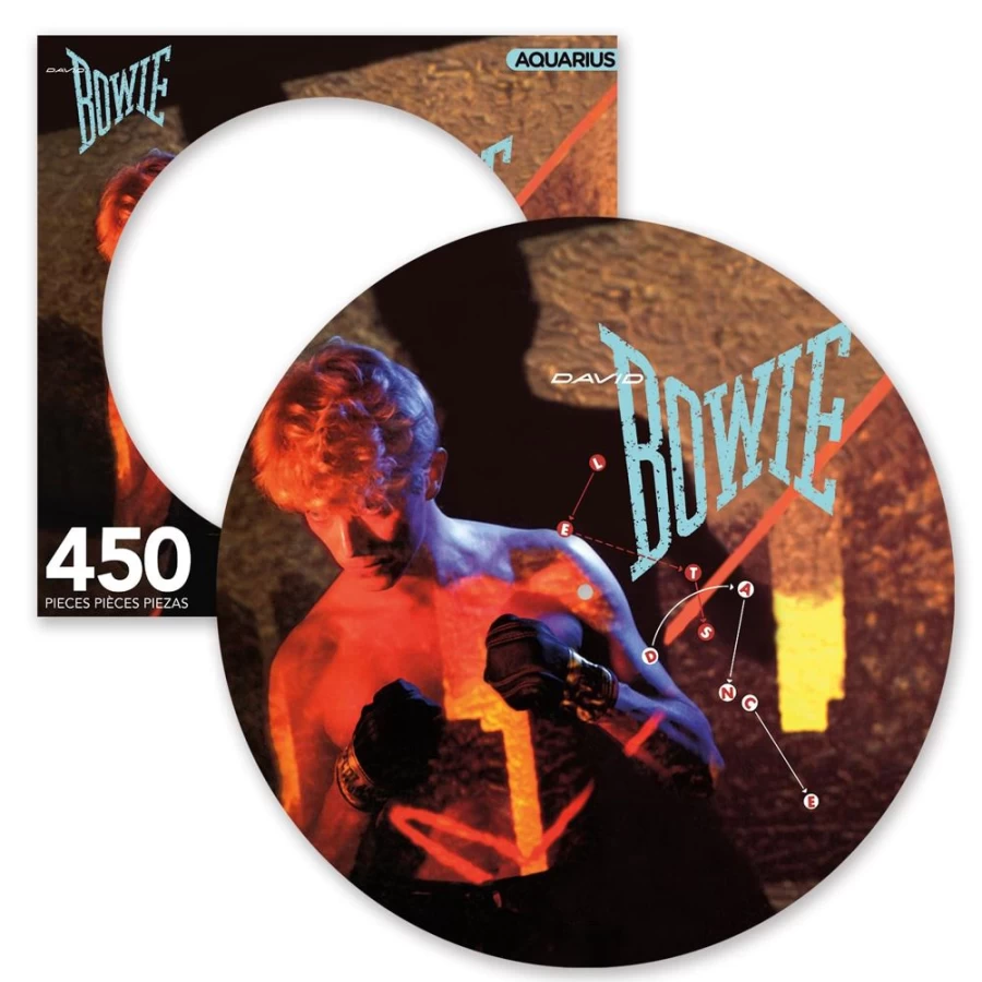 David Bowie Let's Dance 450-Piece Jigsaw Puzzle Picture Disc by Toynk - Music Collector's Edition
