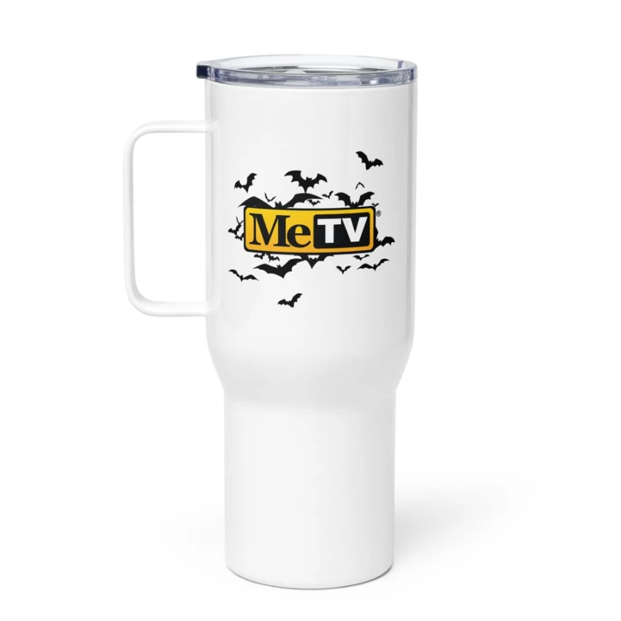 MeTV Custom Products Svengoolie® Insulated Travel Mug with Logo - Official Merchandise