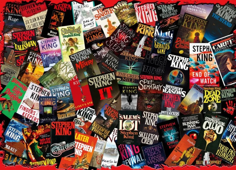 "Toynk Stephen King Horror Collage 1000-Piece Jigsaw Puzzle – Collector's Edition"