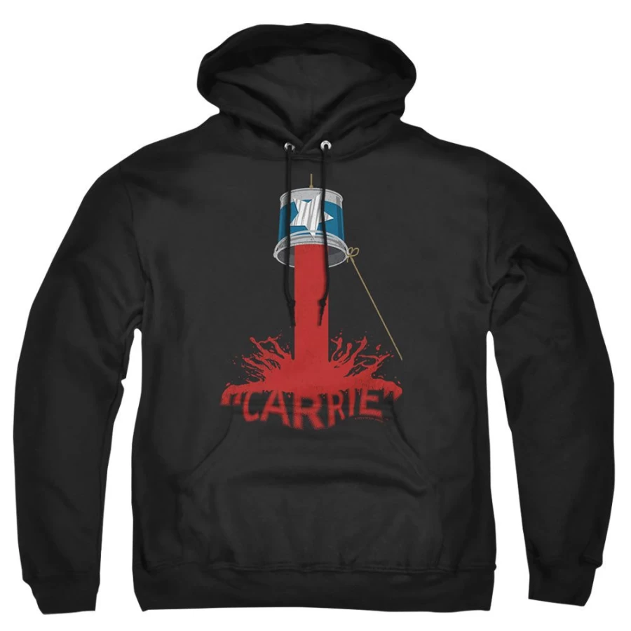 "MeTV Custom Classics Unisex Carrie Bucket Of Blood Horror Movie T-Shirt"
