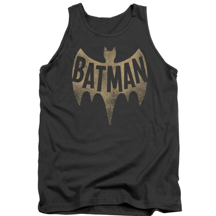 "MeTV Custom Classics Vintage Batman Logo Unisex T-Shirt - Retro DC Comics Graphic Tee"