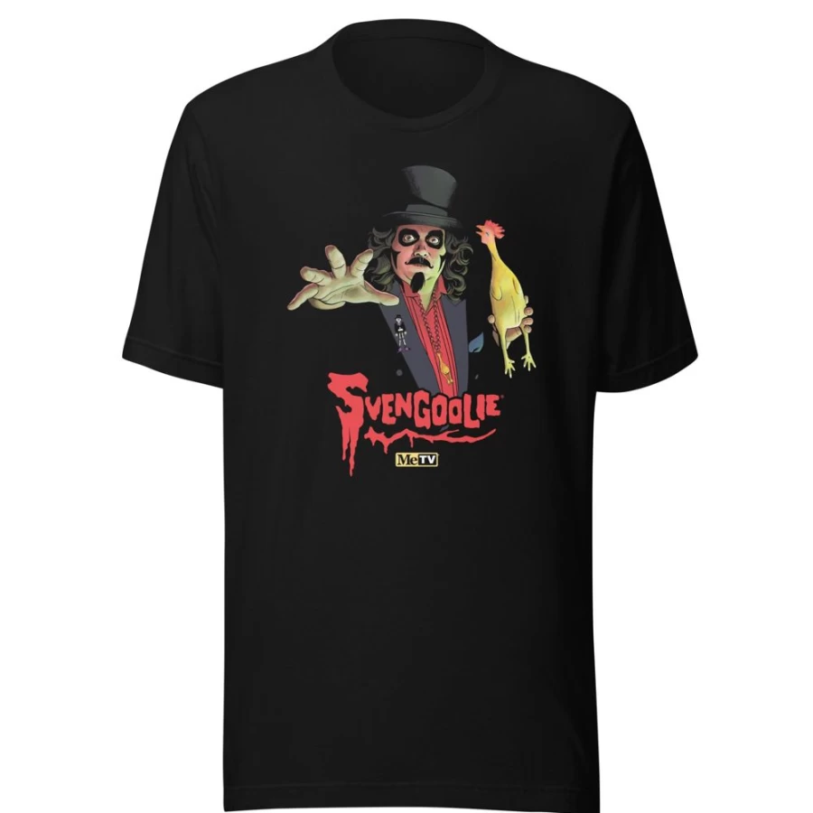 "Svengoolie 2023 Series T-Shirt - From The Shadows Design by Christopher Jones | MeTV Custom Products"