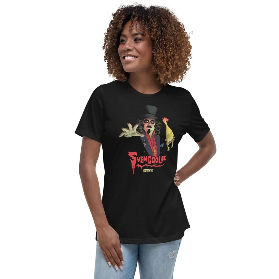 "Svengoolie 2023 Series T-Shirt - From The Shadows Design by Christopher Jones | MeTV Custom Products"