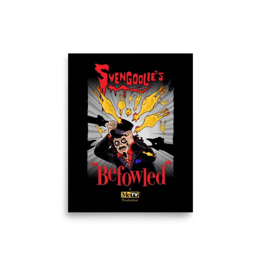 "Svengoolie Art Print by Amanda Conner - Official MeTV Custom Products Collectible"