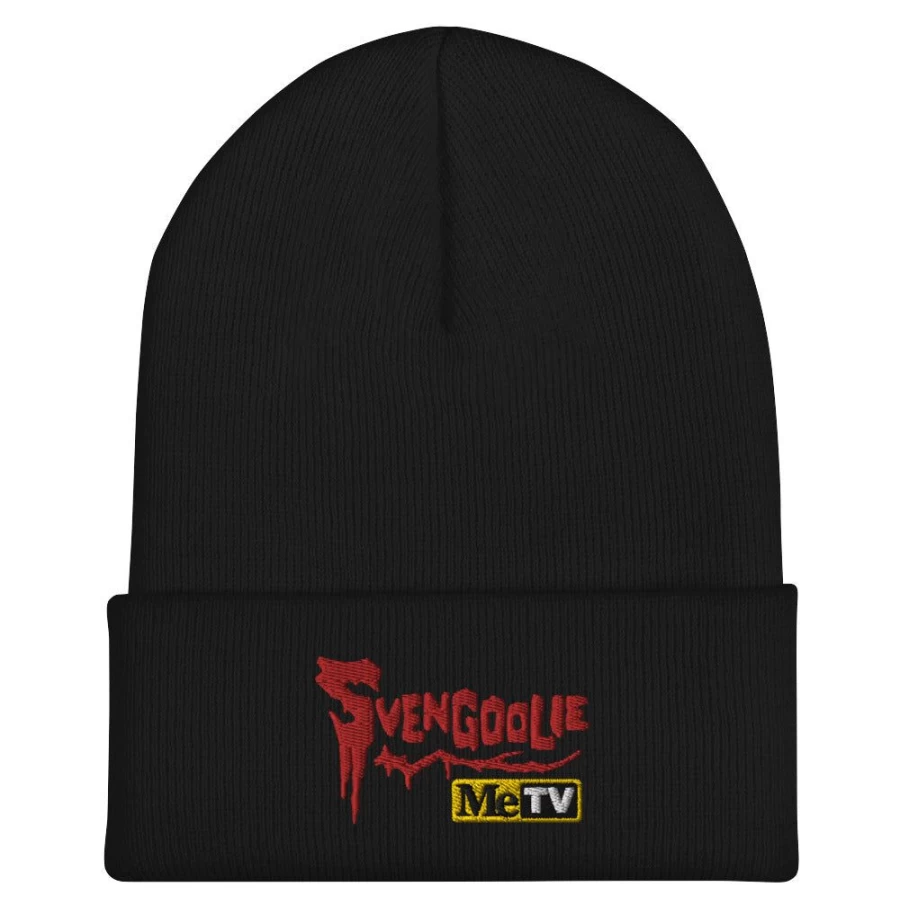MeTV Svengoolie Embroidered Winter Beanie Hat - Official Licensed Merchandise