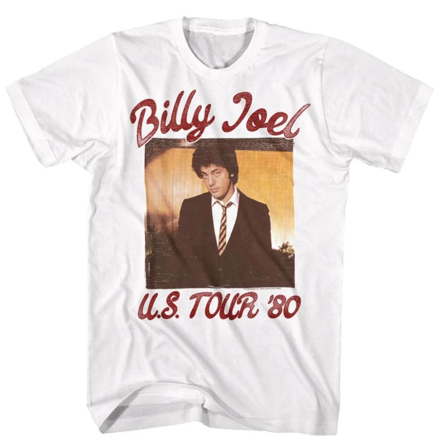 "MeTV Custom Brands Billy Joel - 1980 US Tour Vintage Collectible"