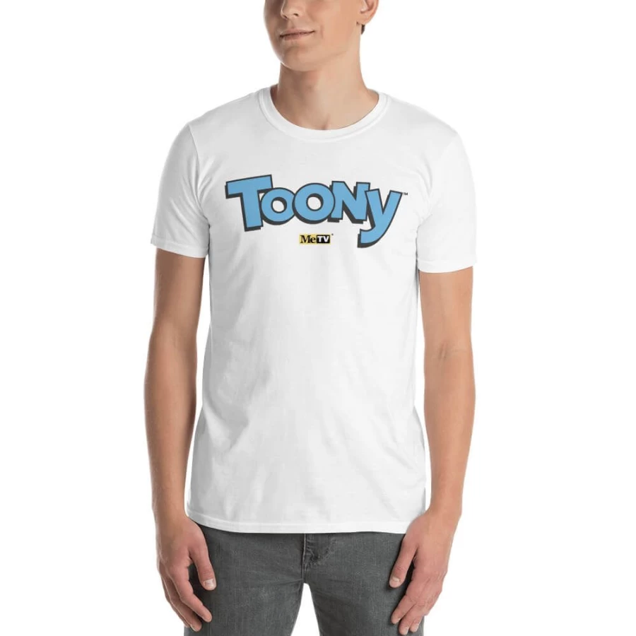 "MeTV Custom Toony Logo Unisex T-Shirt - Personalized Graphic Tee for Men & Women"