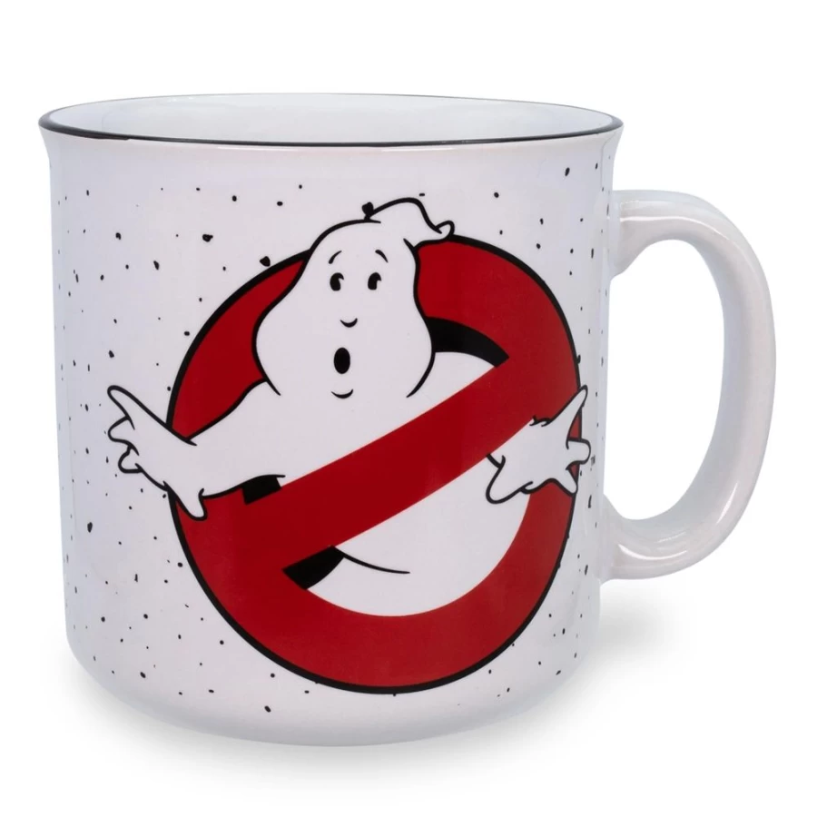 Toynk Ghostbusters "I Ain't Afraid of No Ghost" 20oz Ceramic Camping Mug - Officially Licensed Collectible