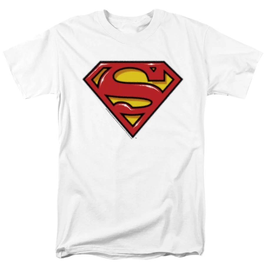 MeTV Custom Classics Superman Unisex Airbrush Shield - Premium Superhero Design