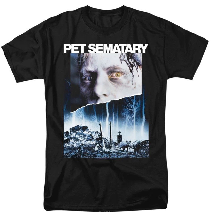 "MeTV Custom Classics Pet Sematary Vintage Movie Poster Art Print"