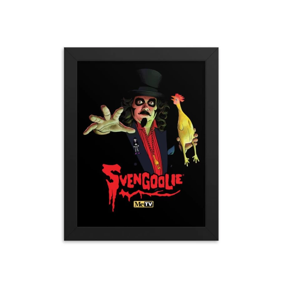 "Svengoolie® 2023 Series Art Print by Christopher Jones – MeTV Custom Products Collectible Poster"