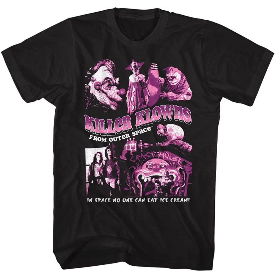 "MeTV Custom Brands Killer Klowns From Outer Space Unisex Collage T-Shirt"