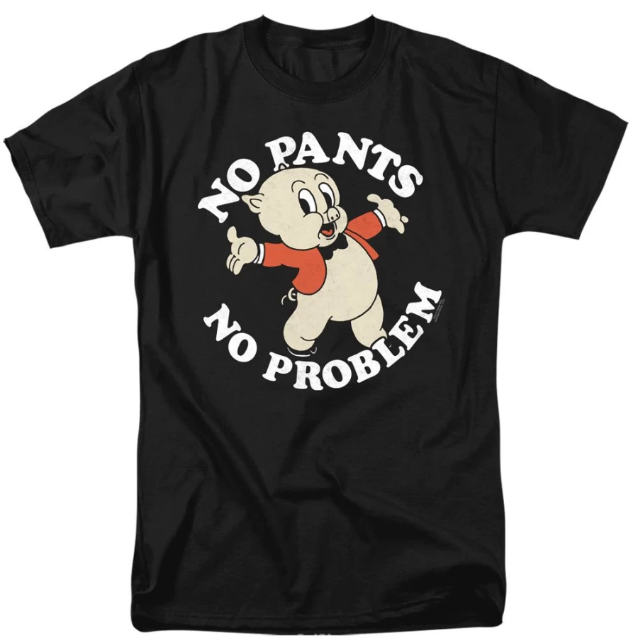 MeTV Custom Classics Looney Tunes No Pants Funny Graphic T-Shirt Cartoon Merchandise
