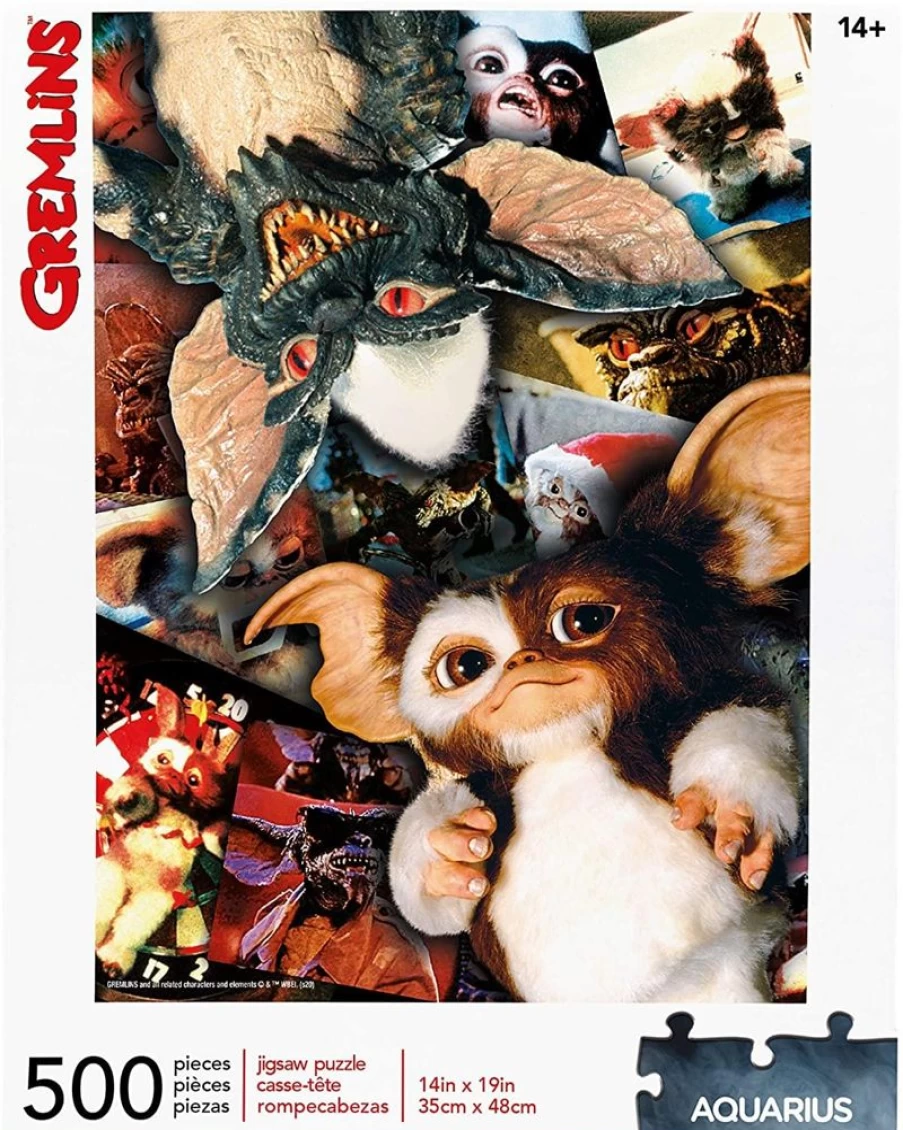 Toynk Gremlins 500-Piece Jigsaw Puzzle for Adults and Kids – Collectible Movie-Themed Puzzle