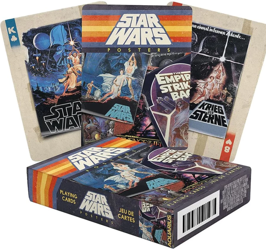 Star Wars Movie Posters Collectible Playing Cards by Toynk - Premium Deck for Fans & Collectors
