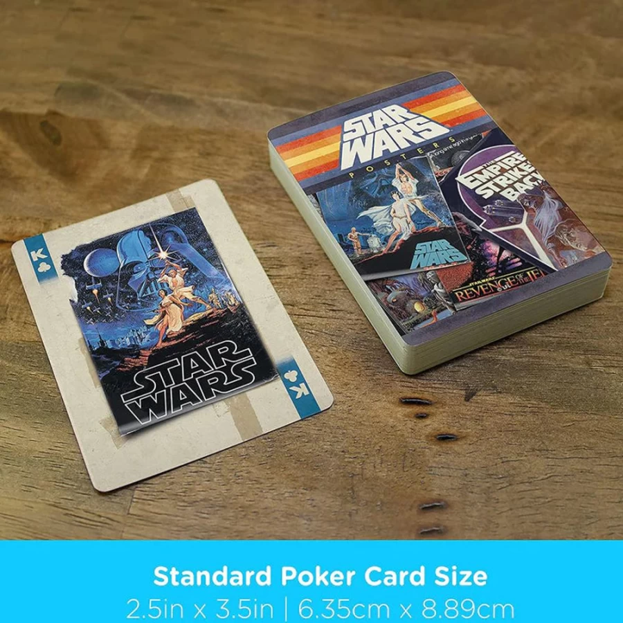 Star Wars Movie Posters Collectible Playing Cards by Toynk - Premium Deck for Fans & Collectors