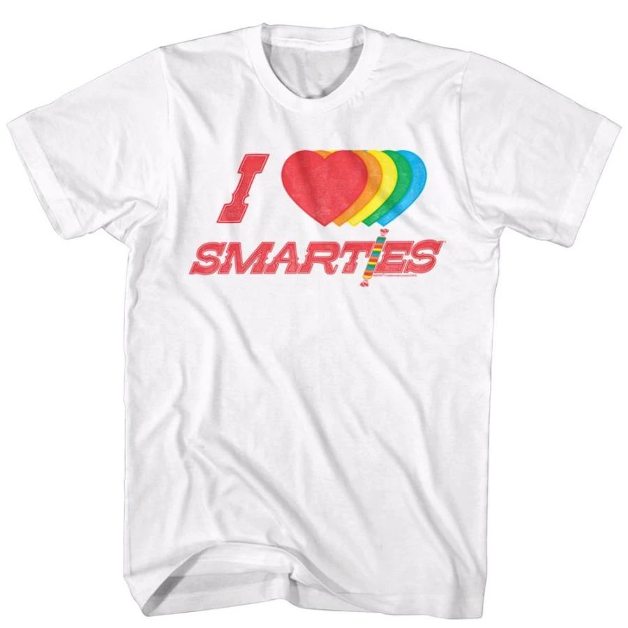 MeTV Custom Brands Smarties Hearts Candy - Assorted Colors, Bulk Pack, Unisex Sweet Treats for All Occasions