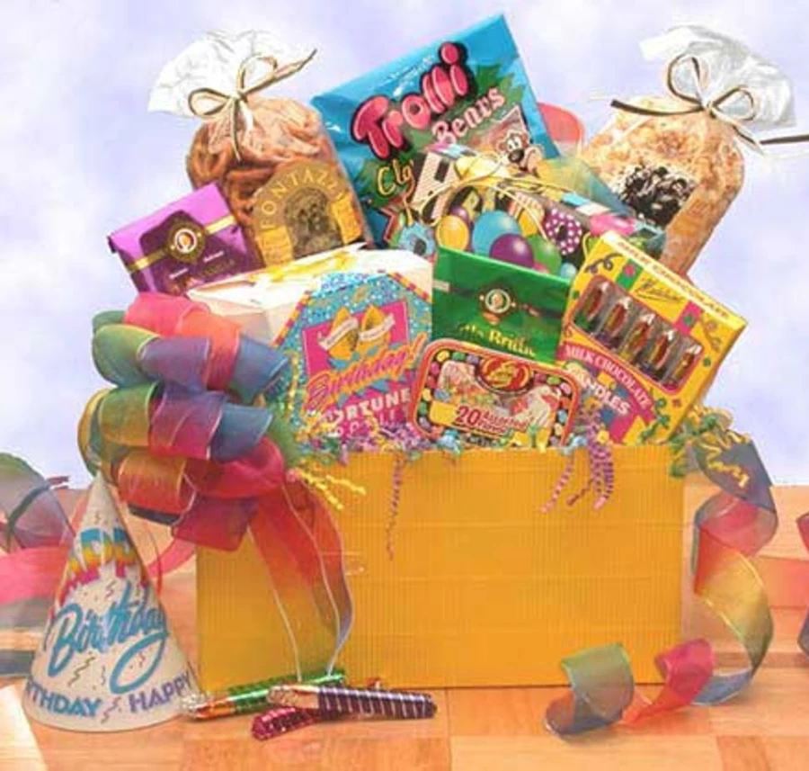 "GBDS Birthday Gift Box - Elegant Happy Birthday Present Box for Celebrations"