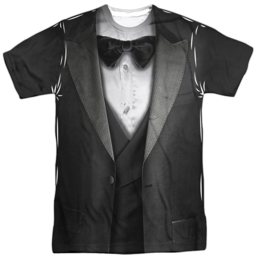MeTV Custom Classics Unisex Tuxedo Costume - Front & Back Elegant Formal Wear