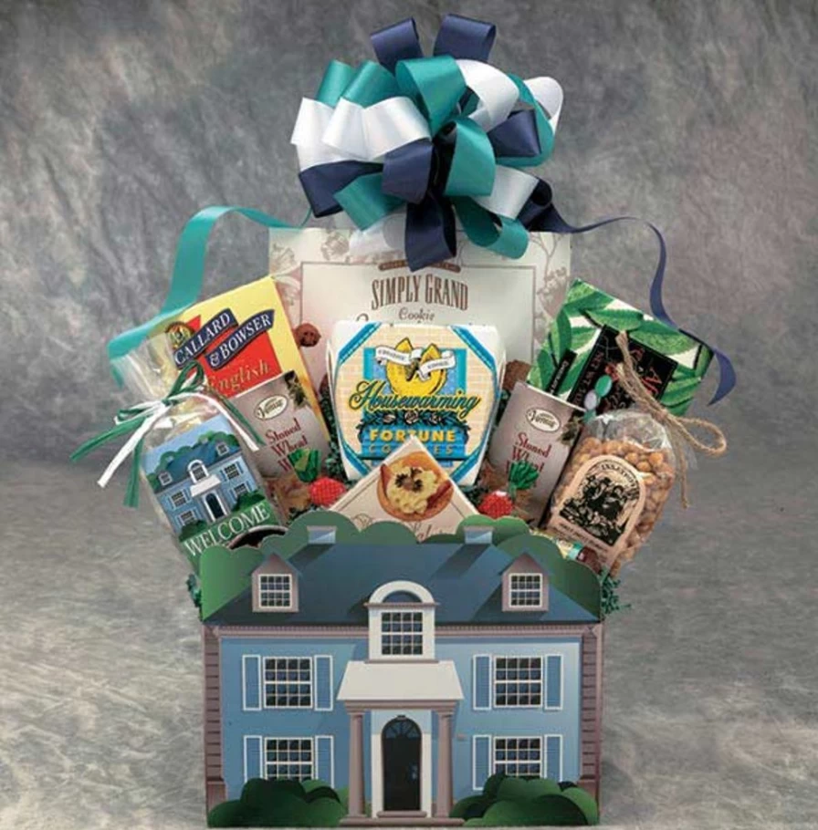"GBDS Deluxe Welcome Home Gift Basket - Assorted Snacks & Treats for Celebrations"
