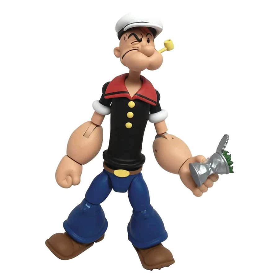 Toynk Popeye 1:12 Scale Collectible Action Figure | Classic Cartoon Character Statue