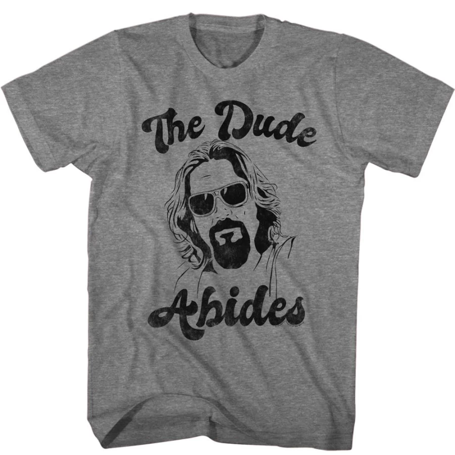 "The Big Lebowski - The Dude Abides Unisex T-Shirt by MeTV Custom Brands"