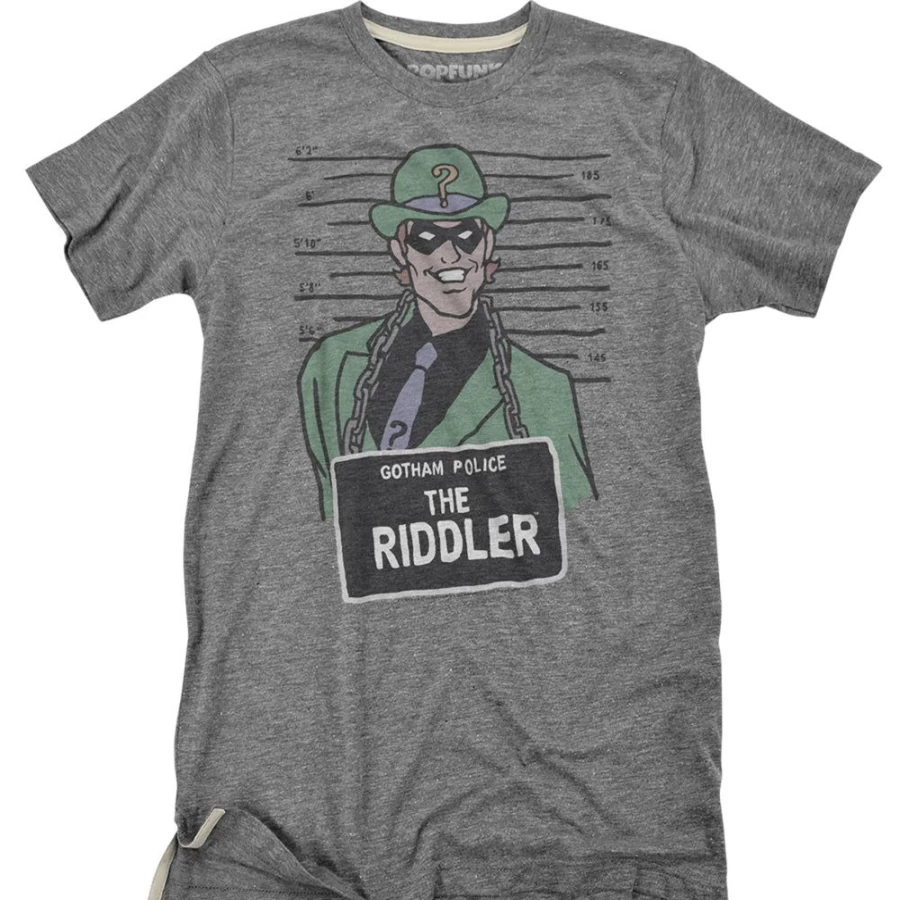 Pop Funko Batman The Riddler Collectible Mugshot Vinyl Figure - Unisex