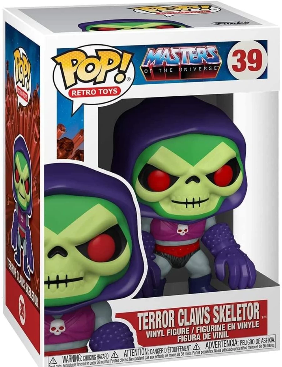 Toynk Masters Of The Universe Skeletor Funko Pop Vinyl Figure With Terror Claws Collectible