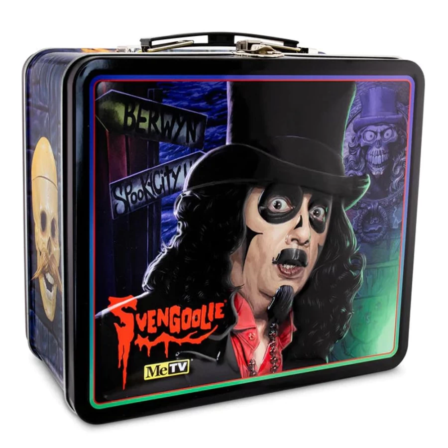 Toynk Svengoolie Collectible Metal Lunch Box - Retro Tin Lunchbox for Fans