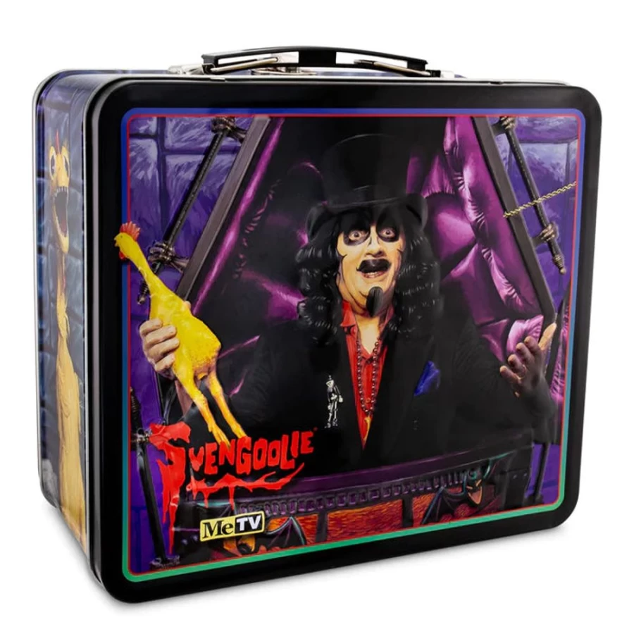 Toynk Svengoolie Collectible Metal Lunch Box - Retro Tin Lunchbox for Fans
