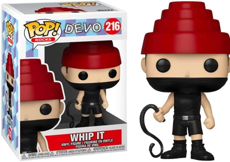 Toynk Devo Whip It Funko Pop! Vinyl Figure | Collectible Music Rock Band Merchandise