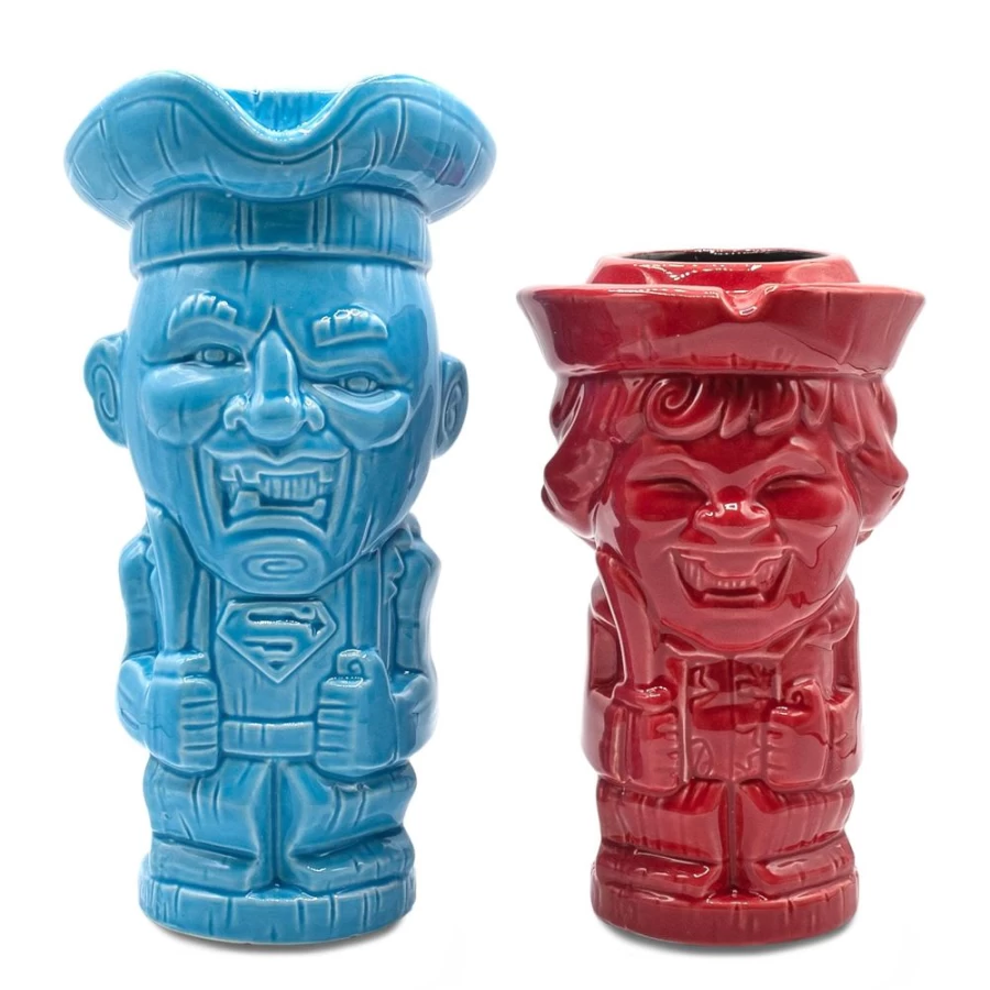Toynk The Goonies Sloth And Chunk Ceramic Coffee Mugs Set - 2-Piece Collectible Geeki Tikis Gift