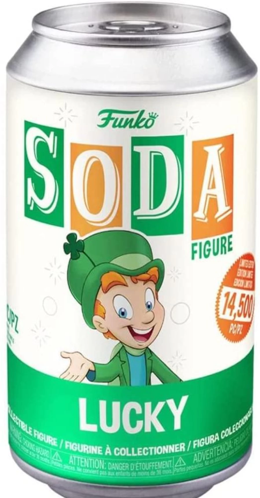 Toynk Exclusive Lucky Leprechaun Funko Soda Vinyl Figure | General Mills Collectible