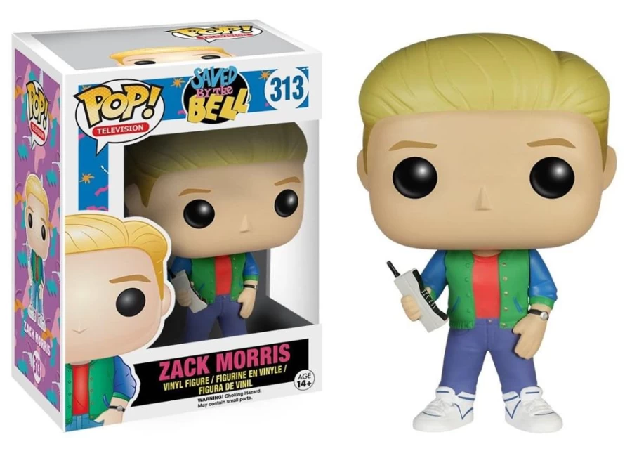 Toynk Saved By The Bell Zach Morris Funko Pop Vinyl Figure Collectible Toy