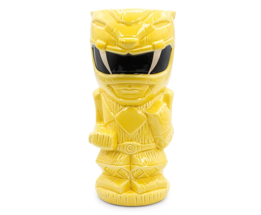 Toynk Power Rangers Yellow Ranger 15oz Ceramic Mug | Geeki Tikis Collectible Drinkware