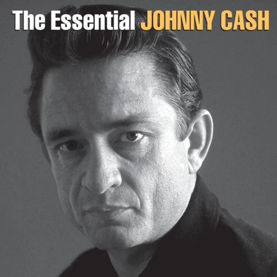 Johnny Cash The Essential Vinyl Record by MeTV Entertainment - Classic Country Music Collection
