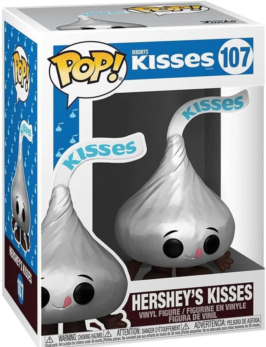 Hershey's Kiss Funko Pop Vinyl Figure by Toynk | Collectible Chocolate Candy Character
