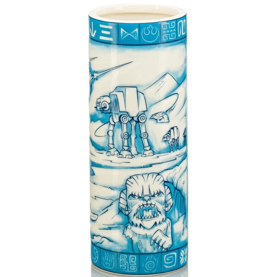 Star Wars Hoth Scenic Tiki Mug 24oz Ceramic Collectible Cup by Toynk – Geeki Tiki Themed Drinkware for Fans