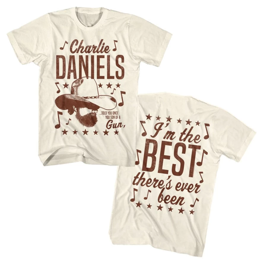 MeTV Custom Brands - The Charlie Daniels Band "Told You Once" Front & Back Cover Art Print
