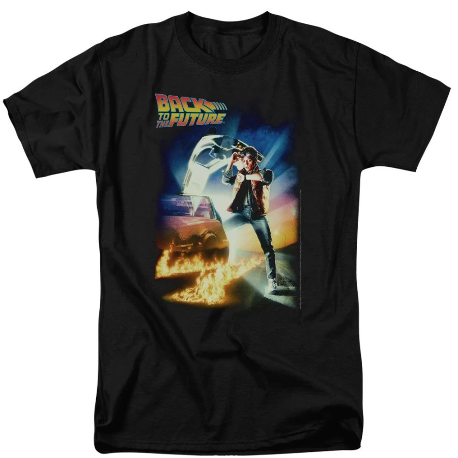 "MeTV Custom Classics Back To The Future Movie Poster - Unisex Retro Wall Art"