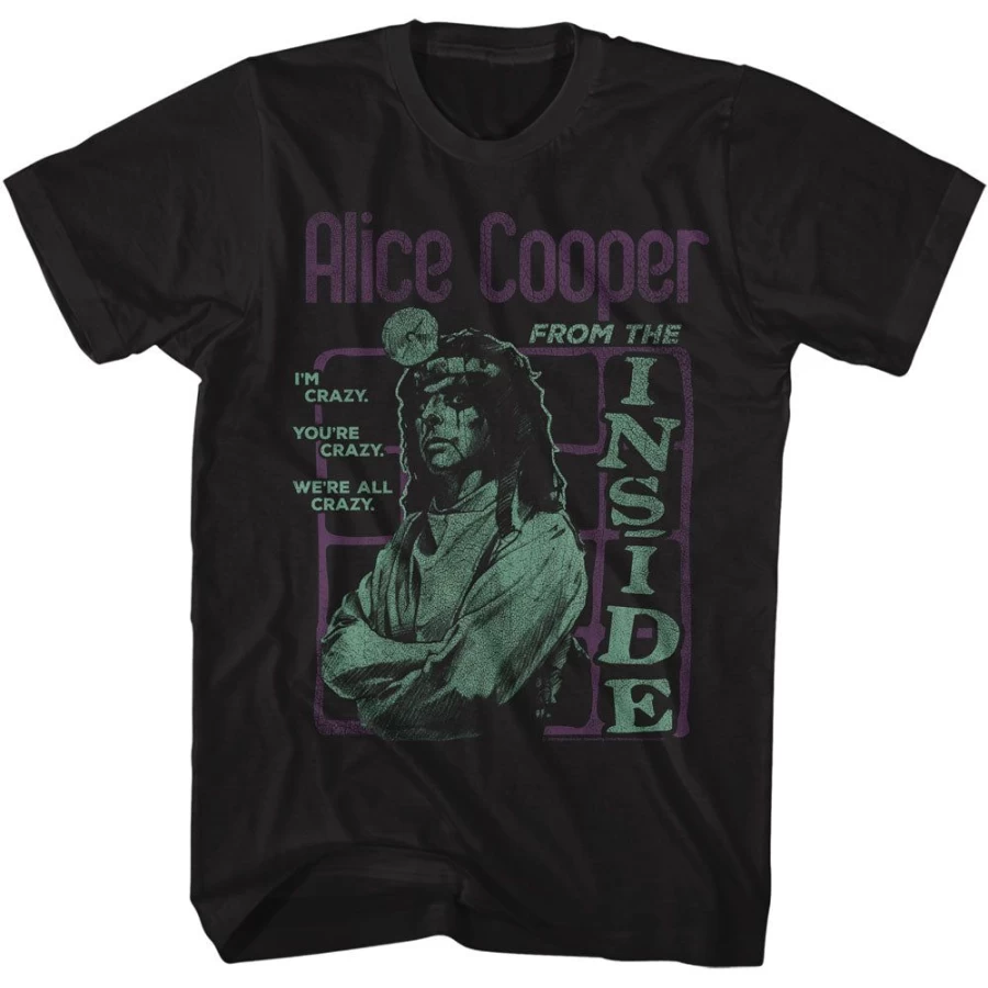 Alice Cooper - From The Inside Official Music Album by MeTV Custom Brands