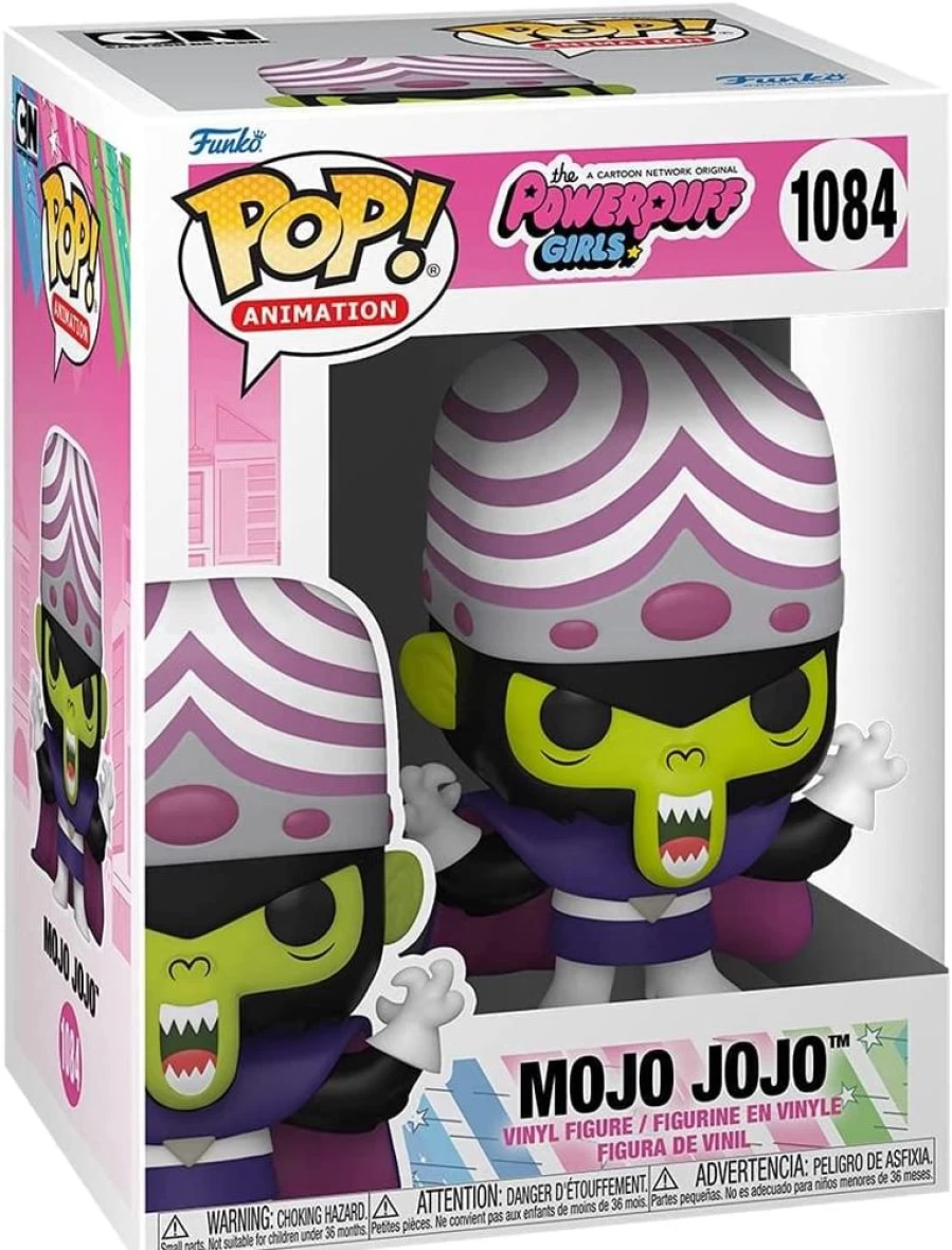 "Mojo Jojo Funko Pop! Vinyl Figure - Powerpuff Girls Collectible by Toynk"