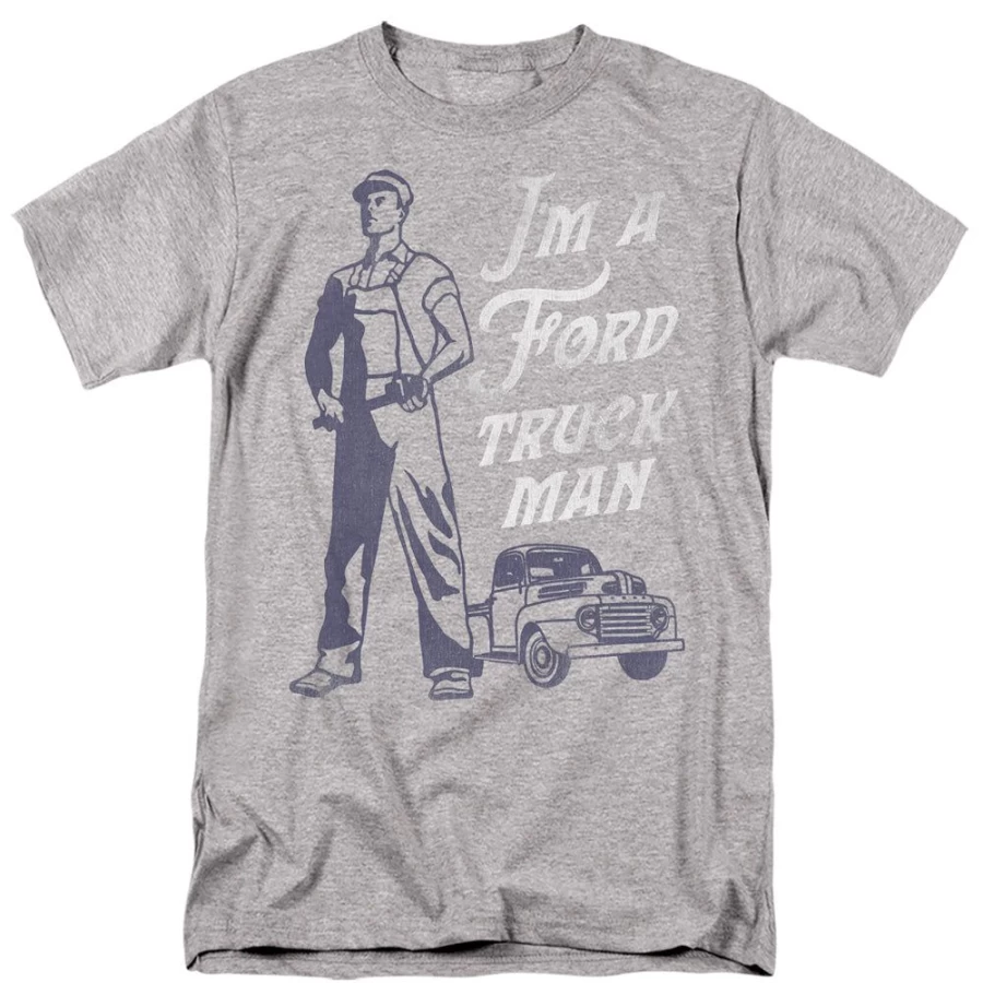 MeTV Custom Classics Ford Truck Man Unisex T-Shirt - Vintage Ford Truck Apparel