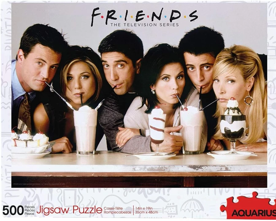 "Toynk Friends TV Show Milkshake 500-Piece Jigsaw Puzzle for Adults & Fans"