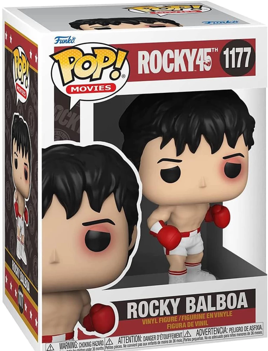 Toynk Rocky Balboa 45th Anniversary Funko Pop Vinyl Figure | Collectible Rocky Movie Merchandise