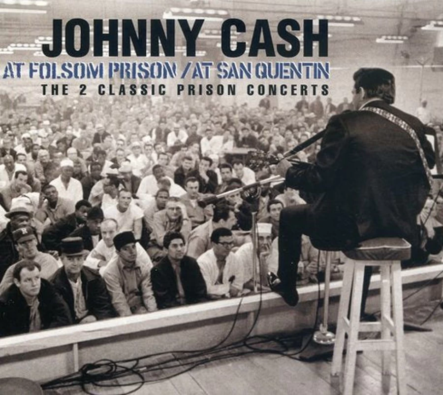 Johnny Cash - Prison Concerts CD by MeTV Entertainment (Live Recordings)