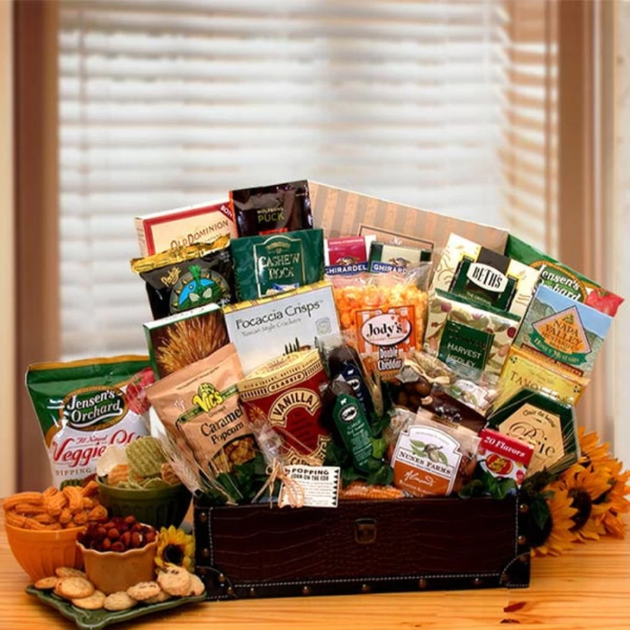 "GBDS Gourmet Snack Chest – Premium Assorted Delights for Food Lovers"